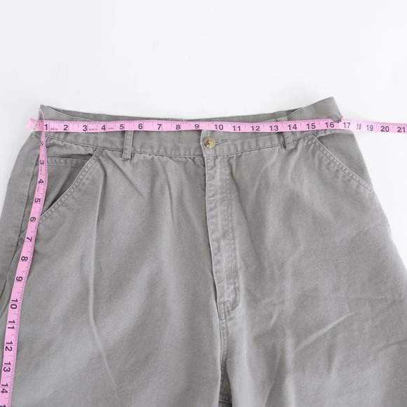 Vintage R&R Taupe  Carpenter Pants Size 18 - Picture 4 of 16